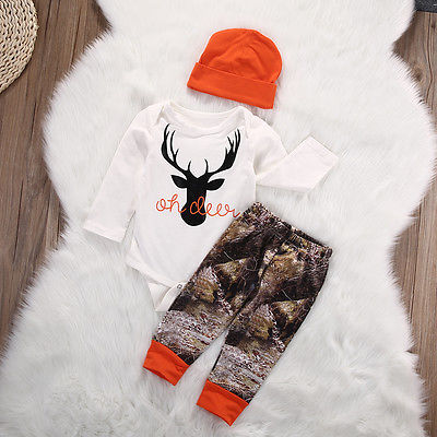 Baby Boy Oh Deer Comfy Set