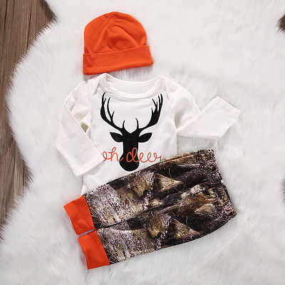 Baby Boy Oh Deer Comfy Set