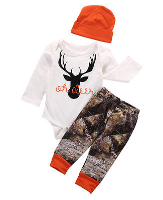 Baby Boy Oh Deer Comfy Set
