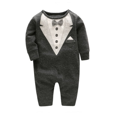 Baby Gentlemen with Bowtie Onesie