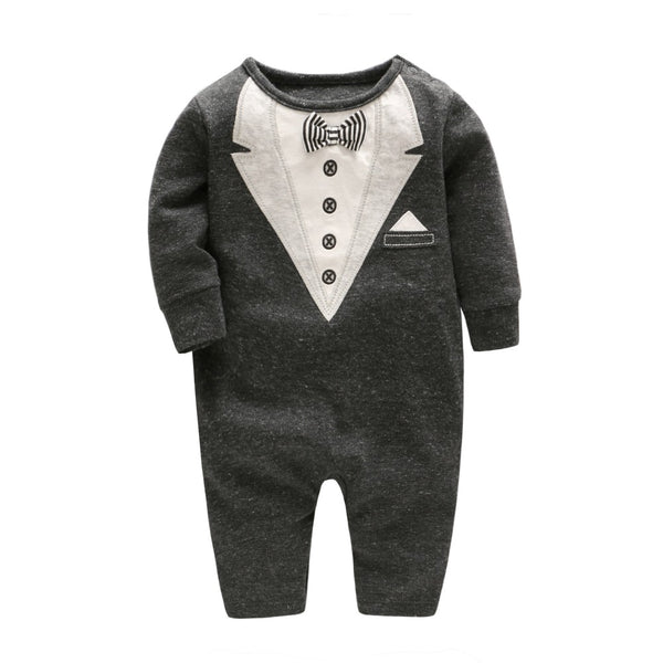 Baby Gentlemen with Bowtie Onesie