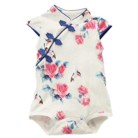 Cute Comfy Baby Girls Style Onesie