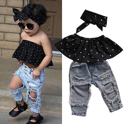 Fashionable Baby Girls Clothing Set