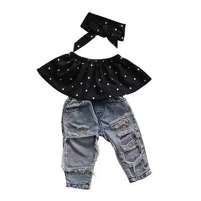 Fashionable Baby Girls Clothing Set
