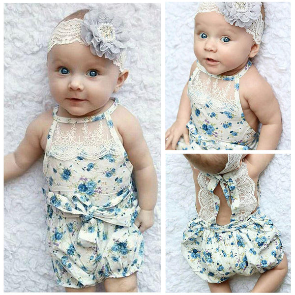 Princess Floral Summer Onesie