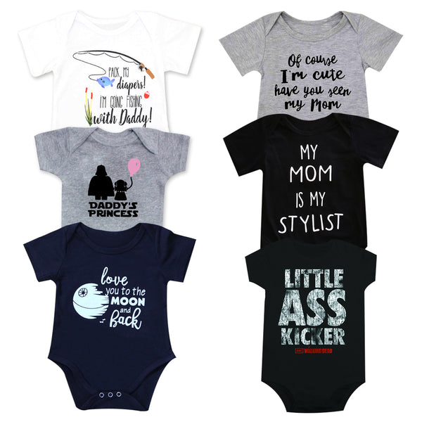 Newborn Funny Tiny Cottons Onesies