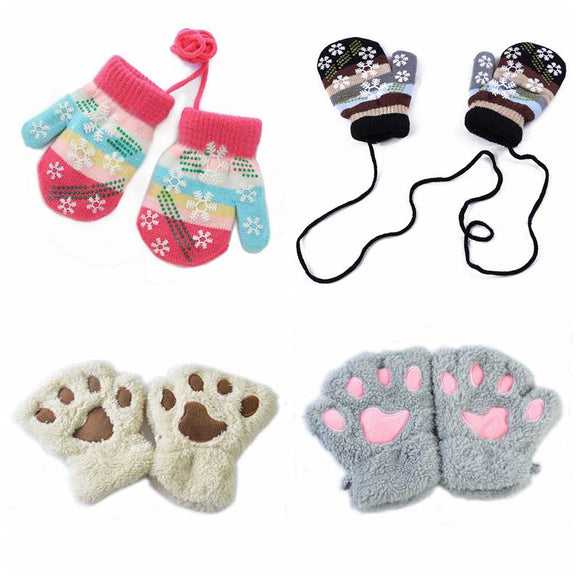 Newborn Baby Cute Mittens