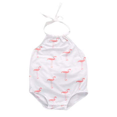 Princess Flamingo Halter Onesie