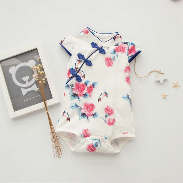 Cute Comfy Baby Girls Style Onesie