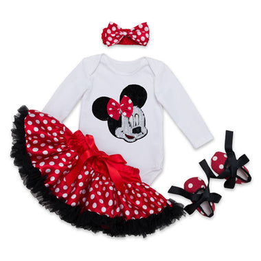 Mini Minnie Mouse Cotton Clothes Sets