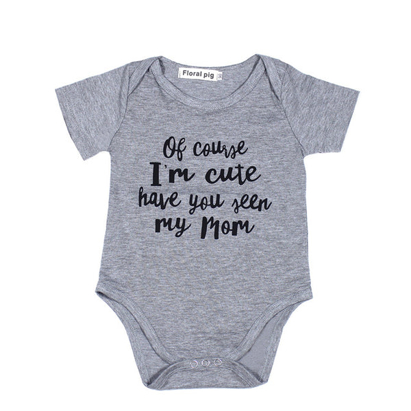 Newborn Funny Tiny Cottons Onesies