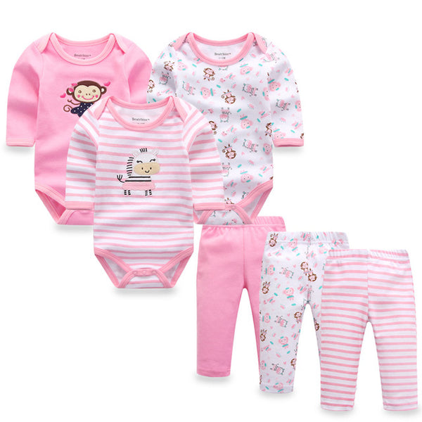 Baby Girl Newborn Cotton Onesies