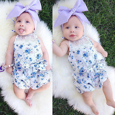 Princess Floral Summer Onesie