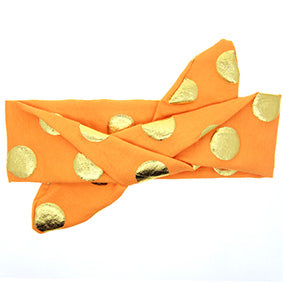 Golden Dot Baby Headband